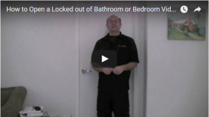 How To Open Locked Out Bathroom