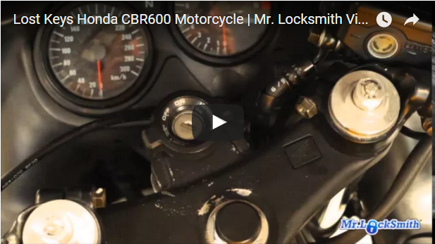 Lost Keys Honda CBR600