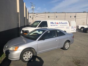 2003 Honda Civic Lost Keys Mr. Locksmith Automotive Langley