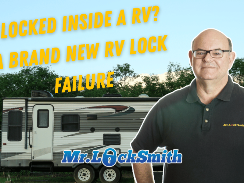 Locked inside a RV Langley BC