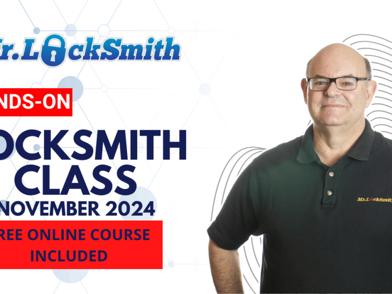 Mr Locksmith Training November 2024